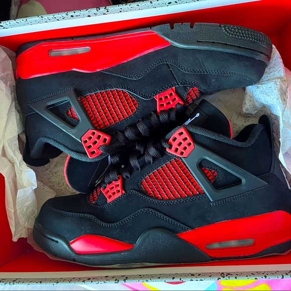 Jordan retro 4 Red thunder main image 6